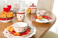 Villeroy & Boch Weihnachtsdeko Speiseteller TOY´s DELIGHT 29 cm weiß /mehrfarbig