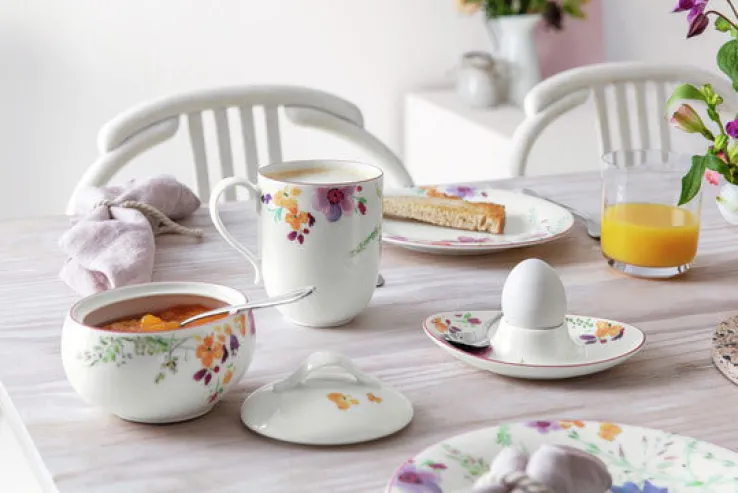 Villeroy & Boch Zuckerdose MARIEFLEUR BASIC 450 ml mehrfarbig