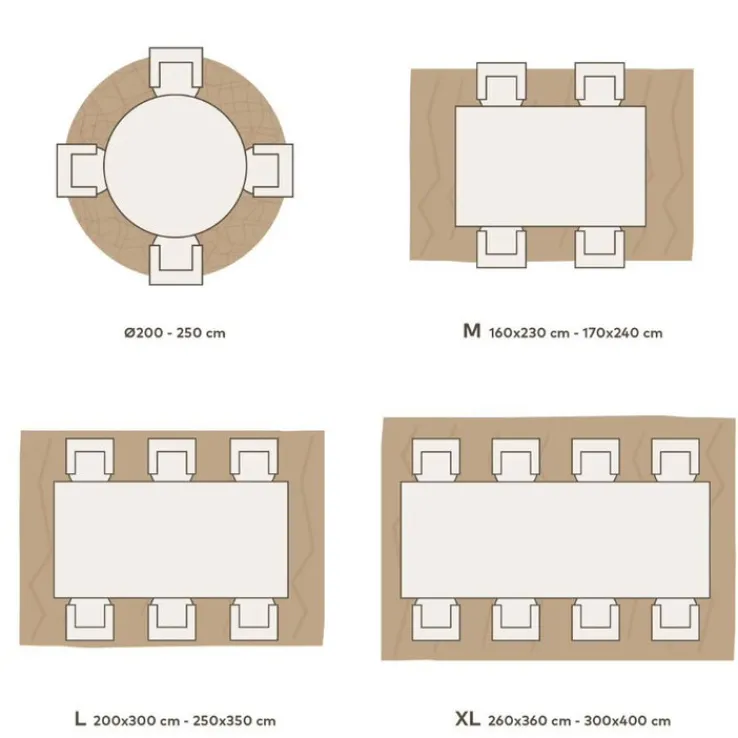 Vintage-Teppich NEWCASTLE 200 x 290 cm creme
