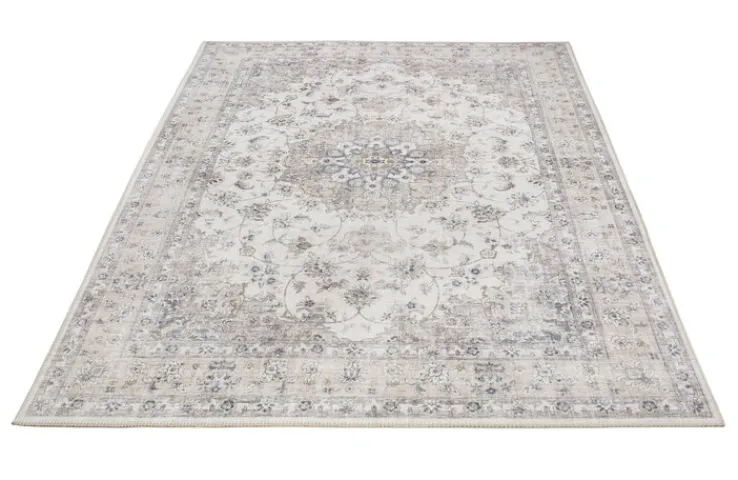 Vintage-Teppich NEWCASTLE 200 x 290 cm creme