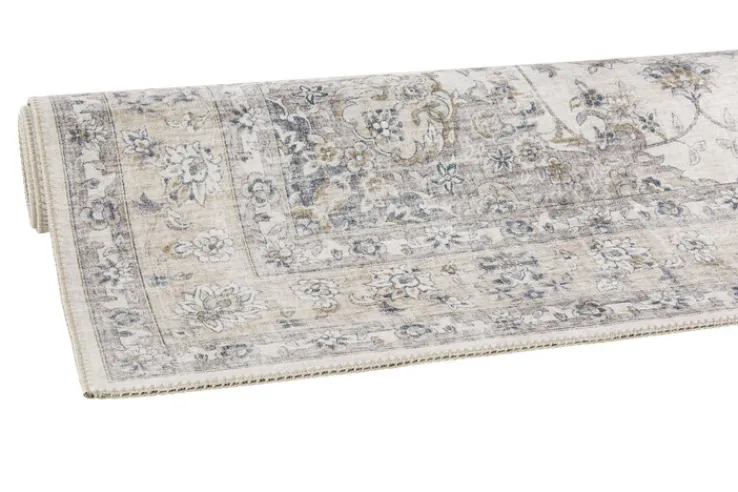 Vintage-Teppich NEWCASTLE 200 x 290 cm creme