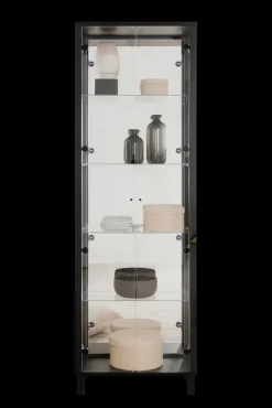 Vitrine ALBI 62 x 189 cm schwarz