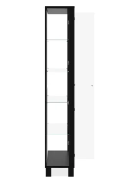 Vitrine ALBI 62 x 189 cm schwarz