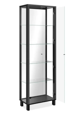 Vitrine ALBI 62 x 189 cm schwarz