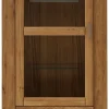 Vitrine LOFT I 104 x 206 cm Eiche braun