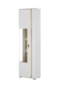 Vitrine LONG ISLAND L 55 cm weiß