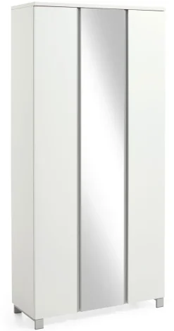 VOSS Dielenschrank SALEA 89 x 193 cm Lack weiß