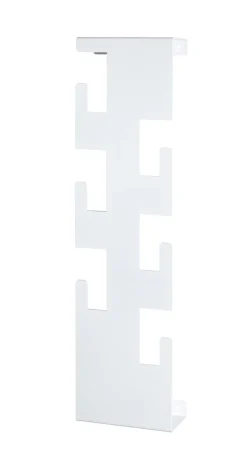 Wandgarderobe 15 x 60 cm weiß
