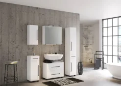 Waschbeckenunterschrank LUZERN 70 x 53 cm Weiß matt