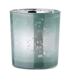 Weihnachtsglanz by casaNOVA Windlicht WEIHNACHTSZAUBER 8 cm mintgrün