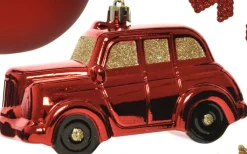 Weihnachtskugeln 25 Teile rot /goldfarbig /grün