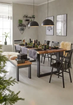 Windlicht CEYLON Urban Safari Metall schwarz