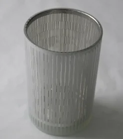 Windlicht STRIPES 18 cm