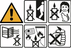 Windlicht Weihnachten VILBERT 30 cm