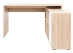 Winkelschreibtisch LONDON 139 x 136 cm Sonoma Eiche braun