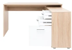 Winkelschreibtisch LONDON 139 x 136 cm Sonoma Eiche braun