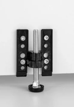 Winkelzeile AALBORG 240 x 240 cm Graphit/ Wotan Eiche Dekor