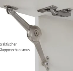 Winkelzeile ODENSE 210 x 270 cm Wotan-Eiche Dekor/ Weiß