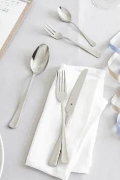 WMF Besteckset DENVER Edelstahl 30-tlg. edlem Cromargan