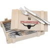 WMF Besteckset Steak 12-teilig Holz /Edelstahl silberfarbig