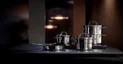 WMF Bratentopf MINI 700 ml Edelstahl silberfarbig