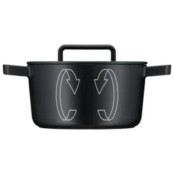 WMF Bräter FLAVOUR 24 cm Gusseisen schwarz