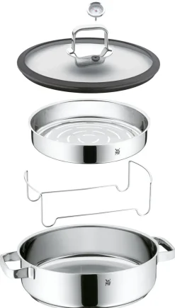 WMF Dampfgarer VITALIS 5000 ml Edelstahl silberfarbig