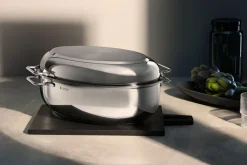 WMF Extrabräter mit Metalldeckel Edelstahl