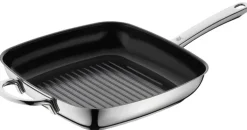 WMF Grillpfanne 28 x 28 cm Edelstahl silberfarbig
