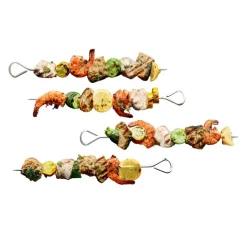 WMF Grillspieß BBQ 4er Set Edelstahl