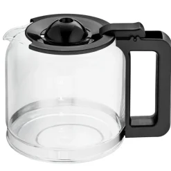 WMF Kaffeemaschine STELIO BLACK Glas Metall Deep Black