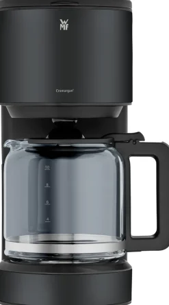 WMF Kaffeemaschine STELIO BLACK Glas Metall Deep Black