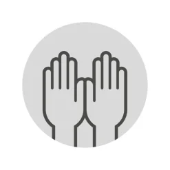 WMF Küchenschere TOUCH 21 cm schwarz