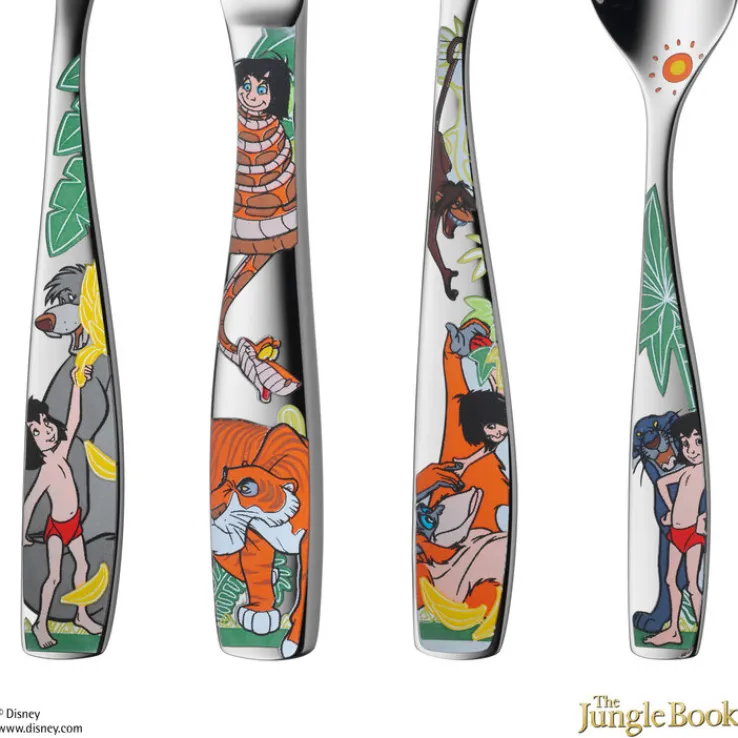WMF Kinderbesteckset DSCHUNGELBUCH 4-teilig Edelstahl