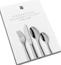 WMF Kinderbesteck-Set FIRST LYRIC 4-teilig Edelstahl