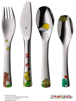WMF Kinderbesteck-Set JANOSCH 4-teilig Edelstahl
