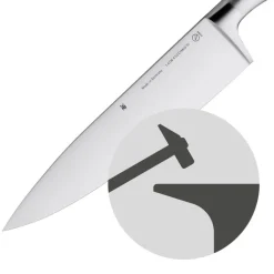 WMF Messer-Set GRAND GOURMET 3-teilig Edelstahl silberfarbig