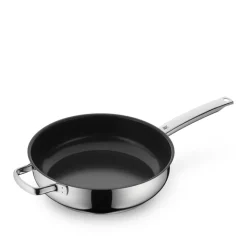 WMF Schmorpfanne DURADO Edelstahl 28 cm Silberfarbig/Schwarz