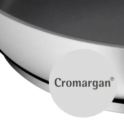 WMF Servierpfanne 26 cm Edelstahl silberfarbig