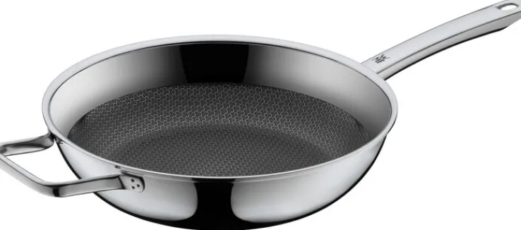 WMF Stielpfanne PROFI RESIST 28 cm Edelstahl silberfarbig