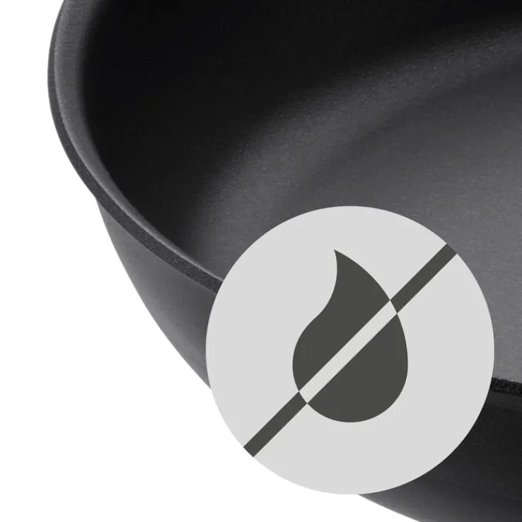 WMF Stielpfanne STEAK PROFI 28 cm Edelstahl schwarz