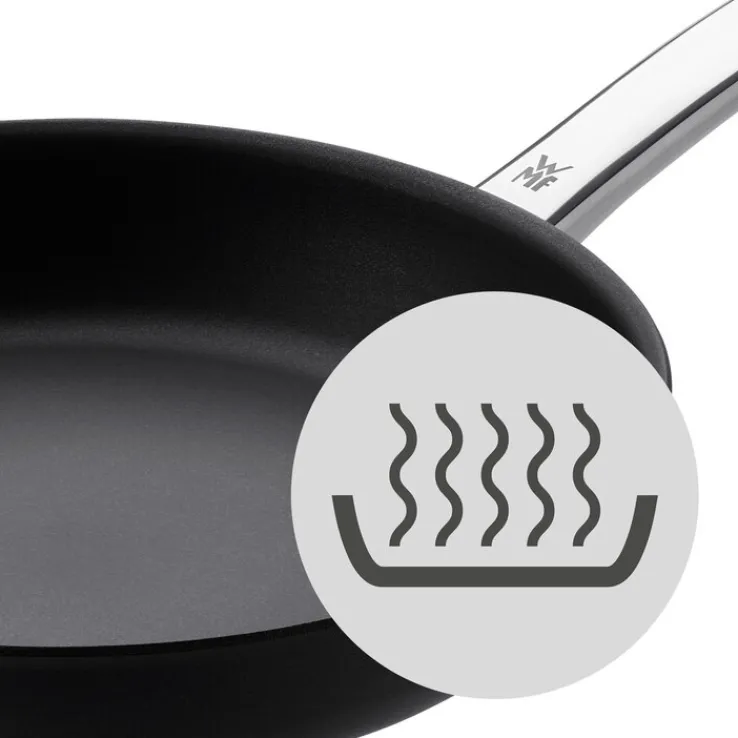 WMF Stielpfanne STEAK PROFI 28 cm Edelstahl schwarz