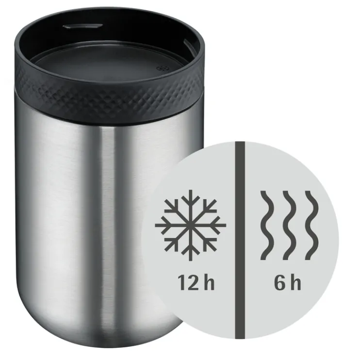 WMF Thermo Speisebehälter MY2GO 500+200 ml Edelstahl