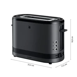 WMF Toaster KIMI DEEP 1-Scheiben-Toaster Deep Black