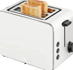 WMF Toaster STELIO PAPER Metall 32 x 18,5 x 21 cm Grau Matt