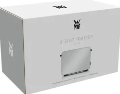 WMF Toaster STELIO PAPER Metall 32 x 18,5 x 21 cm Grau Matt