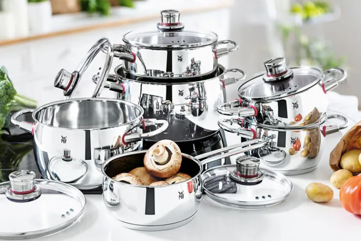WMF Topfset QUALITY ONE 6-teilig Edelstahl silberfarbig