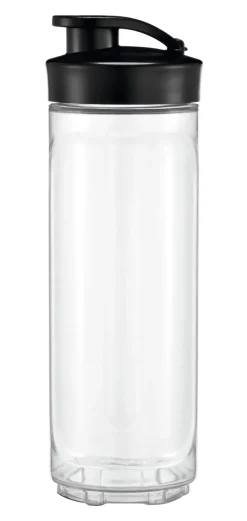 WMF Trinkflasche KULT X 600 ml transparent/ schwarz