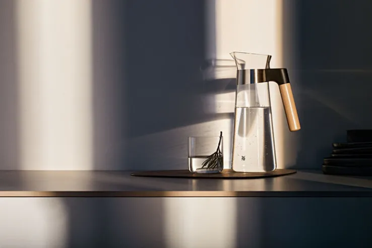 WMF Wasserkaraffe KINEO 1000 ml Borosilikatglas