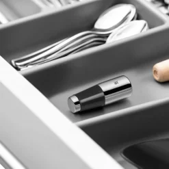 WMF Weinflaschenverschluss VINO schwarz/ silberfarbig